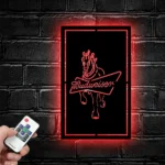 Budweiser Metal Sign Clydesdale Horse 1