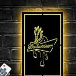 Budweiser Metal Sign Clydesdale Horse 1