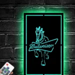 Budweiser Metal Sign Clydesdale Horse 1