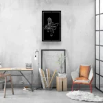 Budweiser Metal Sign Clydesdale Horse 1