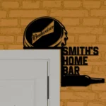 Budweiser Metal Sign Custom Bottle Cap 1