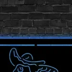 Budweiser Metal Sign Lizard Cowboys Mexico 1