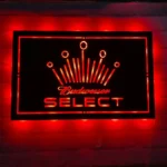Budweiser Metal Sign Select Crown Classic 1