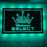 Budweiser Metal Sign Select Crown Classic 1
