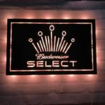 Budweiser Metal Sign Select Crown Classic 1