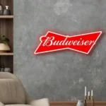 Budweiser Neon Sign Bud Sign Logo 1