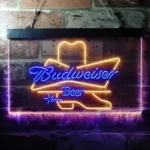 Budweiser Neon Sign Cowboys Footwear 1