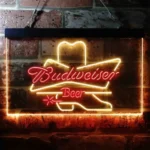 Budweiser Neon Sign Cowboys Footwear 1