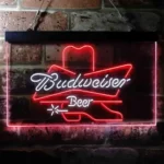 Budweiser Neon Sign Cowboys Footwear 1