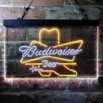 Budweiser Neon Sign Cowboys Footwear 1