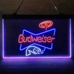 Budweiser Neon Sign Fish Neon 3 Color 1