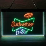 Budweiser Neon Sign Fish Neon 3 Color 1