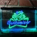 Budweiser Neon Sign Frog Decor 1