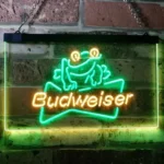 Budweiser Neon Sign Frog Decor 1