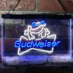 Budweiser Neon Sign Frog Decor 1