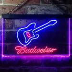 Budweiser Neon Sign Guitar 1