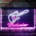 Budweiser Neon Sign Guitar 1