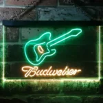 Budweiser Neon Sign Guitar 1