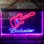 Budweiser Neon Sign Guitar 1