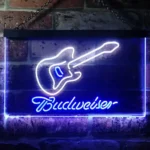 Budweiser Neon Sign Guitar 1