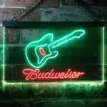 Budweiser Neon Sign Guitar 1