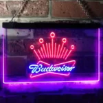 Budweiser Neon Sign Hawk Club Bar 1