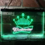 Budweiser Neon Sign Hawk Club Bar 1