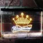 Budweiser Neon Sign Hawk Club Bar 1