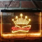 Budweiser Neon Sign Hawk Club Bar 1
