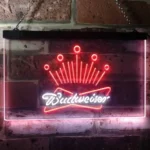 Budweiser Neon Sign Hawk Club Bar 1