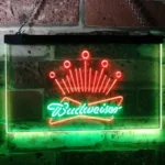 Budweiser Neon Sign Hawk Club Bar 1