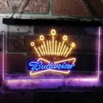 Budweiser Neon Sign Hawk Club Bar 1