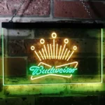 Budweiser Neon Sign Hawk Club Bar 1