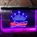Budweiser Neon Sign Hawk Club Bar 1