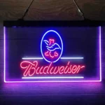 Budweiser Neon Sign Hawk Us 3 Color 1