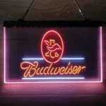 Budweiser Neon Sign Hawk Us 3 Color 1