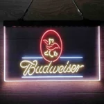 Budweiser Neon Sign Hawk Us 3 Color 1
