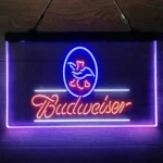 Budweiser Neon Sign Hawk Us 3 Color 1