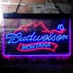 Budweiser Neon Sign Montana 1