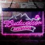 Budweiser Neon Sign Montana 1