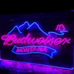 Budweiser Neon Sign Montana 1