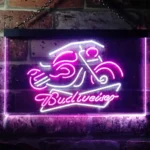 Budweiser Neon Sign Motorcycle 1