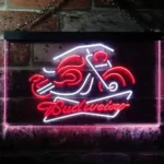 Budweiser Neon Sign Motorcycle 1