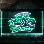 Budweiser Neon Sign Motorcycle 1
