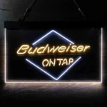 Budweiser Neon Sign On Tap 1