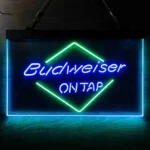 Budweiser Neon Sign On Tap 1