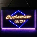Budweiser Neon Sign On Tap 1