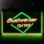 Budweiser Neon Sign On Tap 1