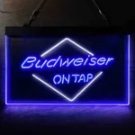 Budweiser Neon Sign On Tap 1