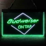Budweiser Neon Sign On Tap 1